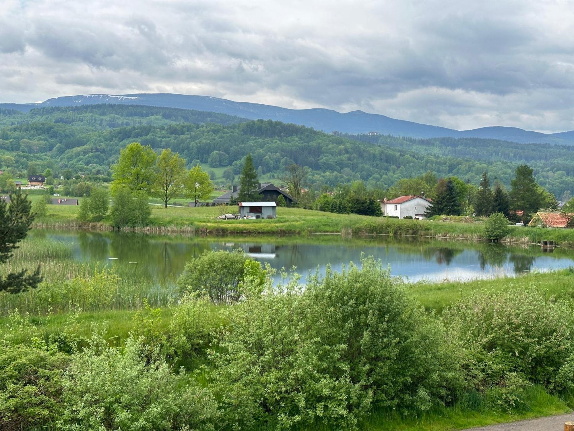 Domek "Goraleczka " Kolo Karpacza - Z Widokiem Na Gory Соснувка Экстерьер фото